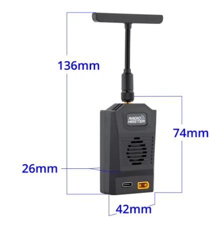 Radiomaster Ranger 2.4Ghz Elrs Module - RadioMaster Ranger Nano, module émetteur tout-en-un