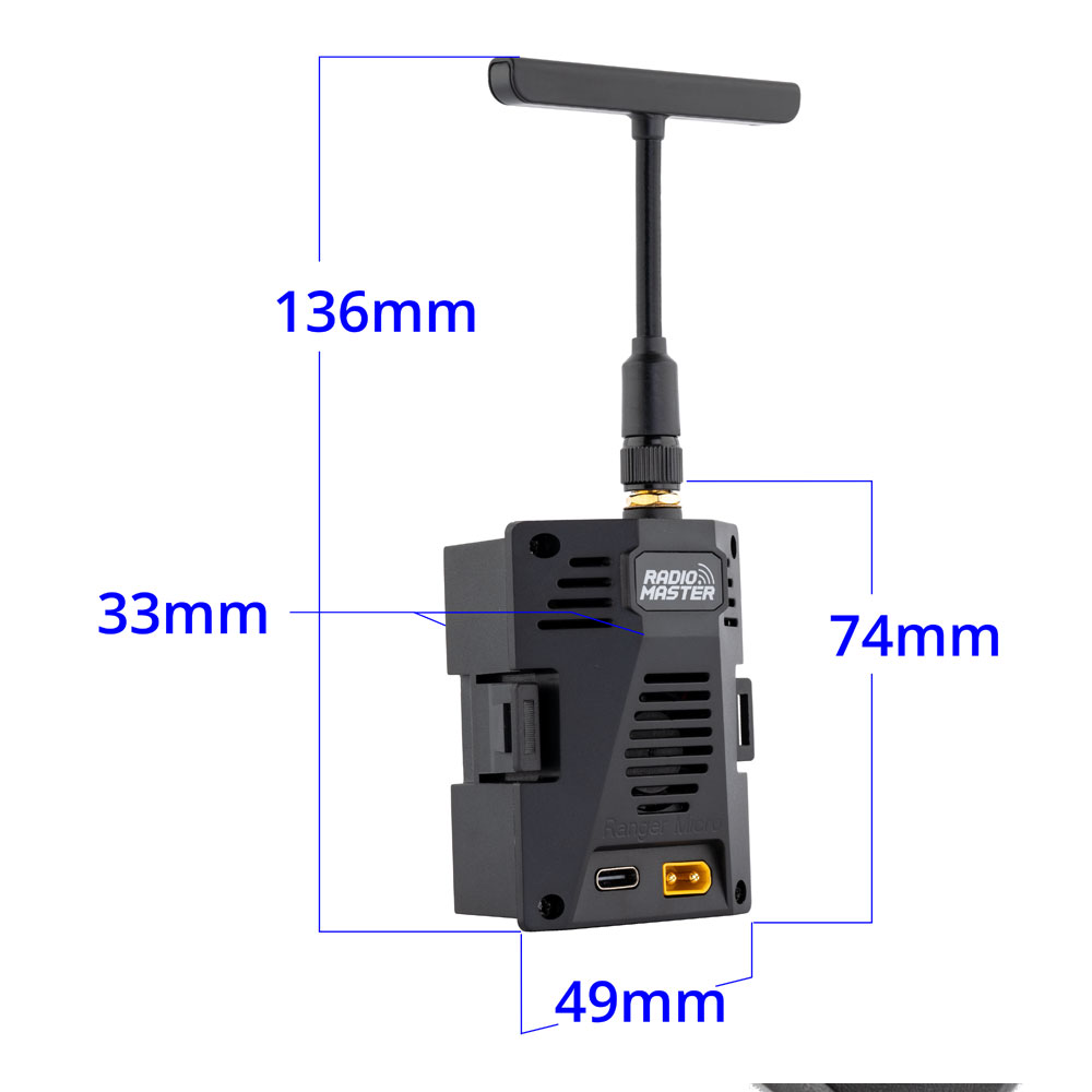 Module RadioMaster Ranger Micr - Radiomaster Ranger 2.4Ghz Elrs Module avis et prix