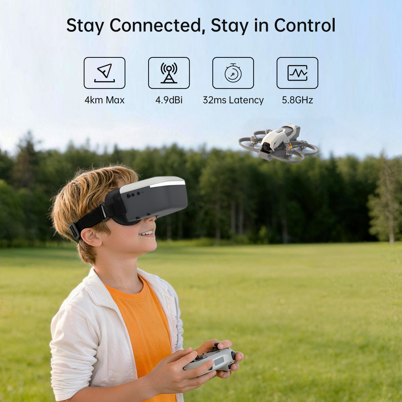 CADDXFPV WALKSNAIL Ascent lune - Skyzone Cobra X V2 Fpv Goggles avis et prix