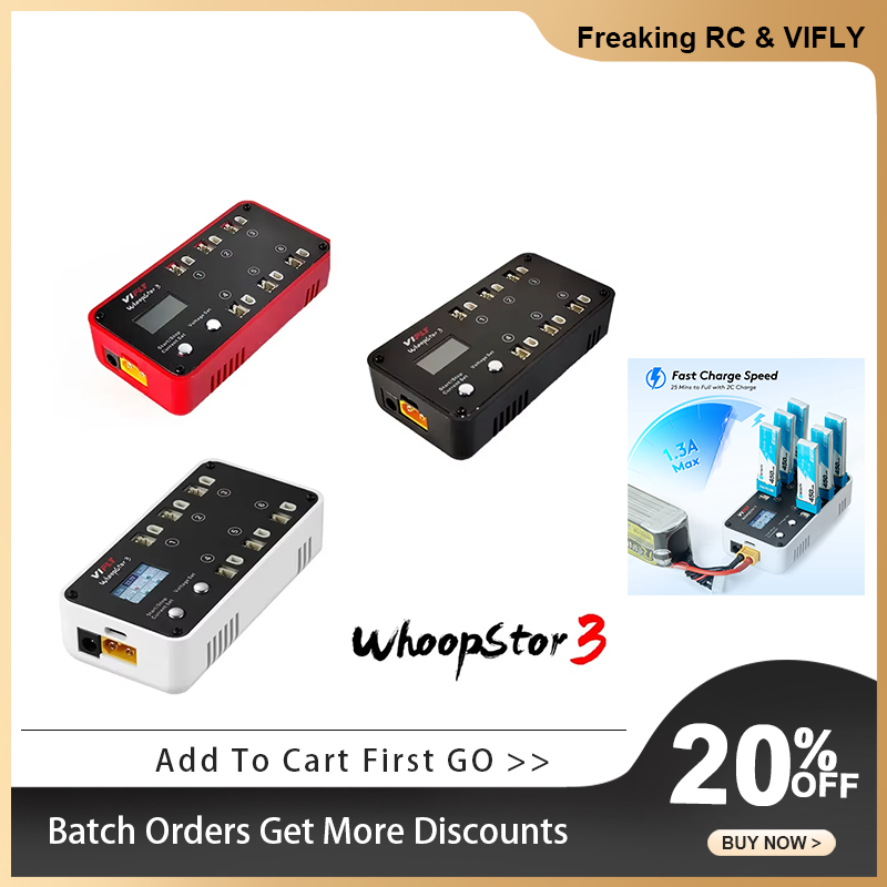 VIFLY WhoopStor 3 V3 6 Ports 1 - Skyzone Cobra X V2 Fpv Goggles avis et prix
